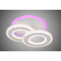 Lustra LED RGB Telecomanda wifi 2.4G lumina/rece/calda/neutra intensitate reglabila