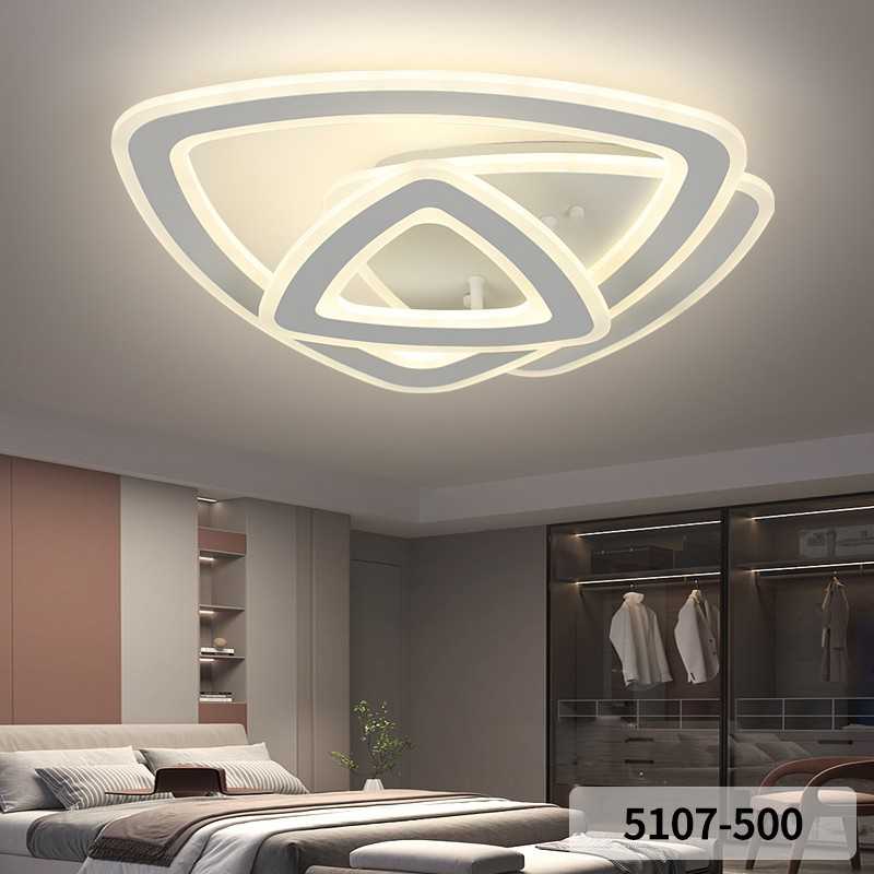 Lustra LED Triunghiuri cu Telecomanda wifi 50cm 2.4G lumina/rece/calda/neutra intensitate reglabila