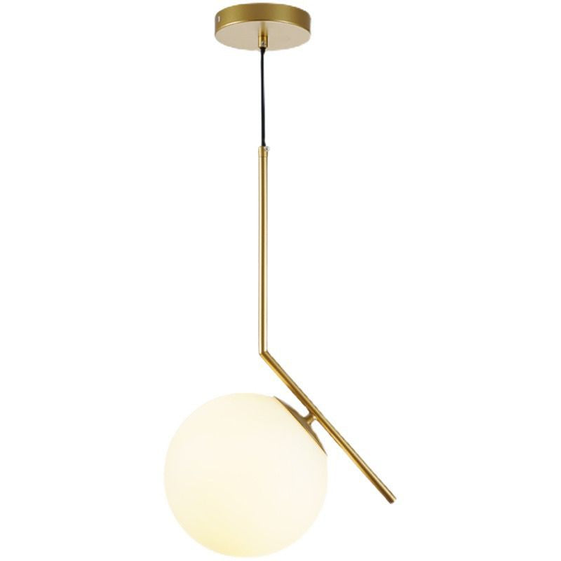 Lustra Luminastar E27 maxim 40W Golb Mat Sticla D15cm