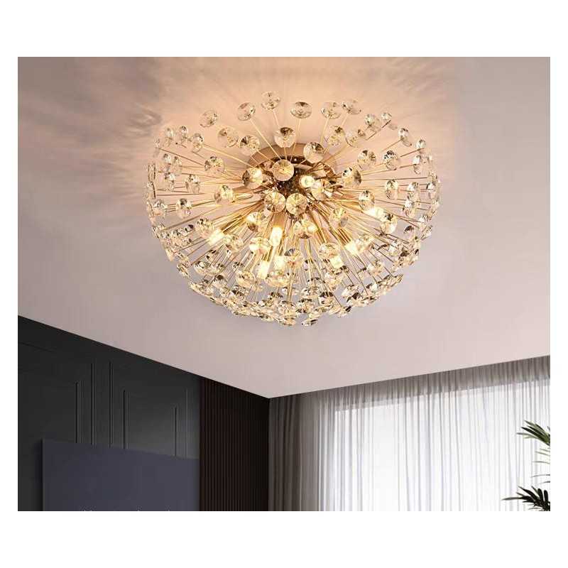 Lustra Moderna Cristal D35cm