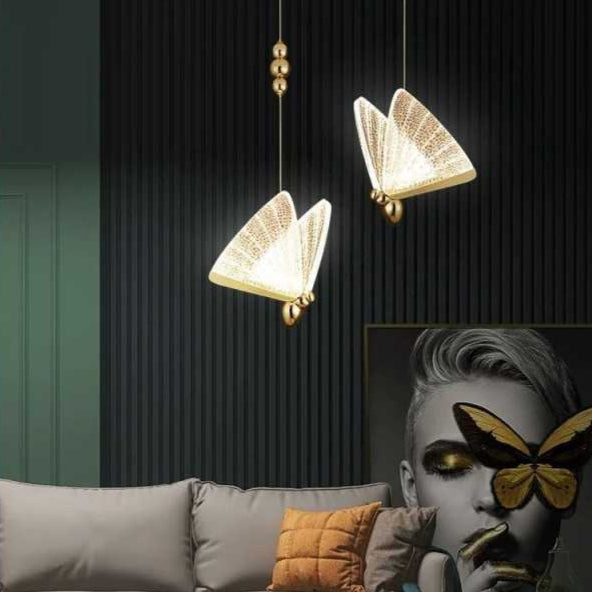 Lustra Pe Cablu cu LED Fluture 6W 3000K/4000K/6500K