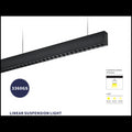 Lustra pe cablu F?r? str?lucire 40W 120cm 4000k lumina neutra 3600lm