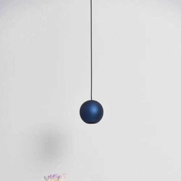 Lustra pendul glob magnetic metal Blue 5W cu LED 4000K