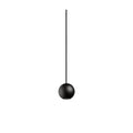 Lustra pendul glob magnetic metal negru 5W cu LED 4000K