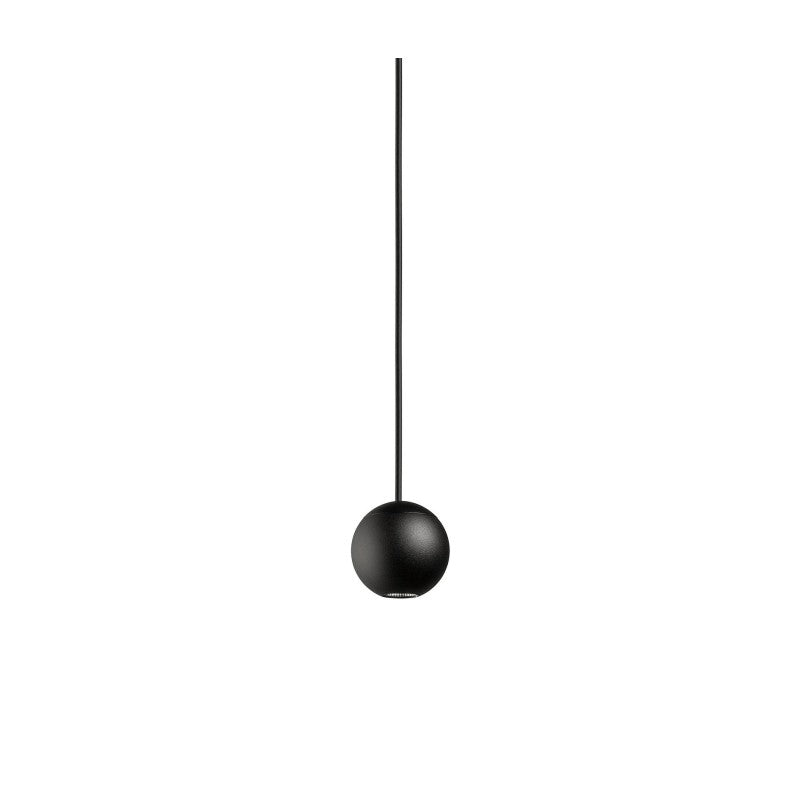 Lustra pendul glob magnetic metal negru 5W cu LED 4000K