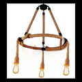 Lustra Rustic Cu 3 Soculuri E27, Max 3 X 40W