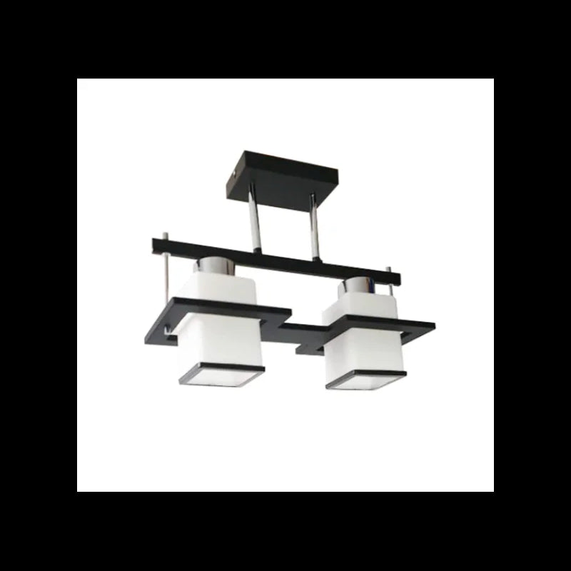 LUSTRA RUSTIC CU LEMN S088/2 e27*2 maxim 60w/bec