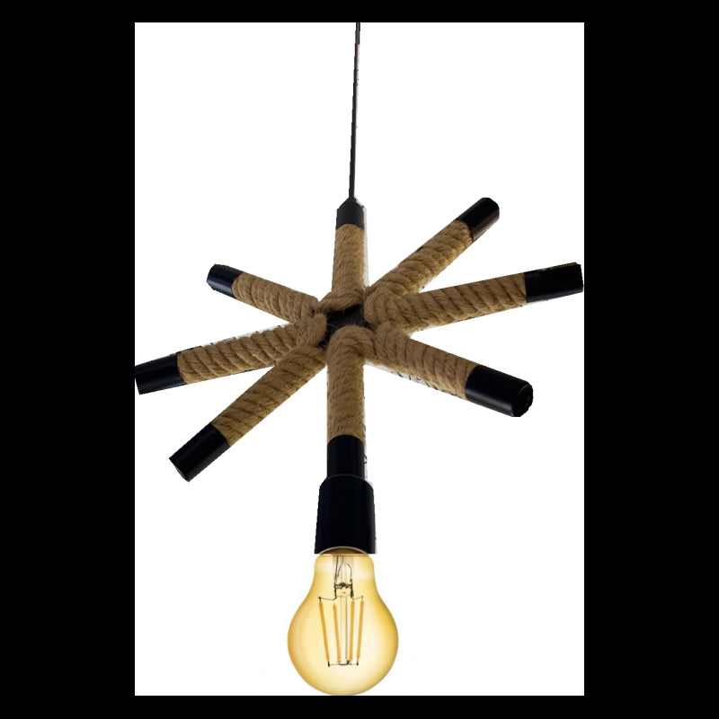 LUSTRA RUSTIC CU SFOARA maxim 60w/bec