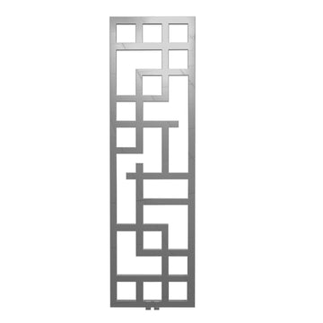 Calorifer decorativ inox 490/1690 mm MAZE (include kit de instalare)