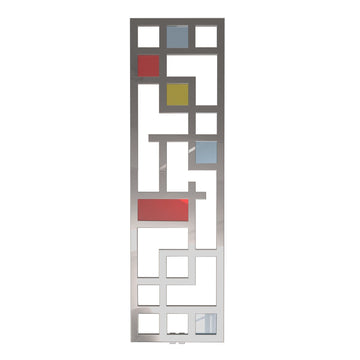 Calorifer decorativ inox 490/1690 mm MAZE GLASS (include kit de instalare)