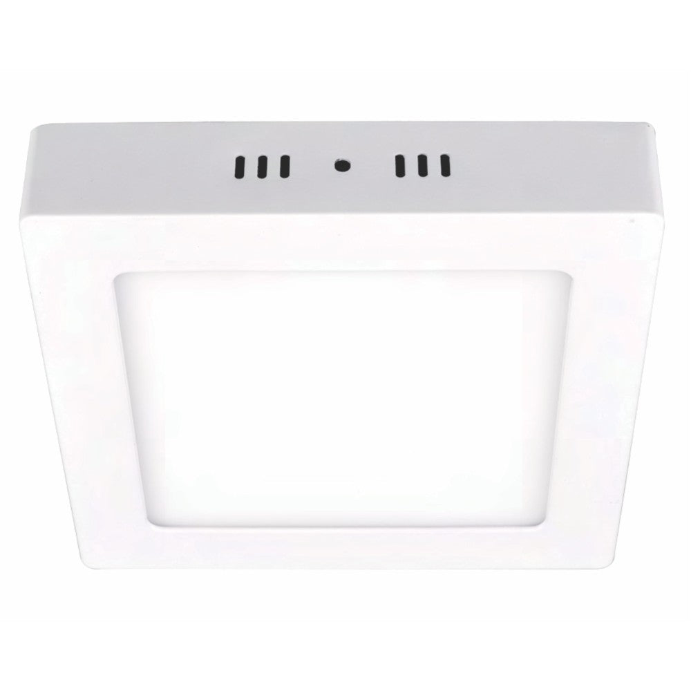 Spot Led Patrat 280X280X37mm, aplicat, 24W=200W, 6400K, lumina rece