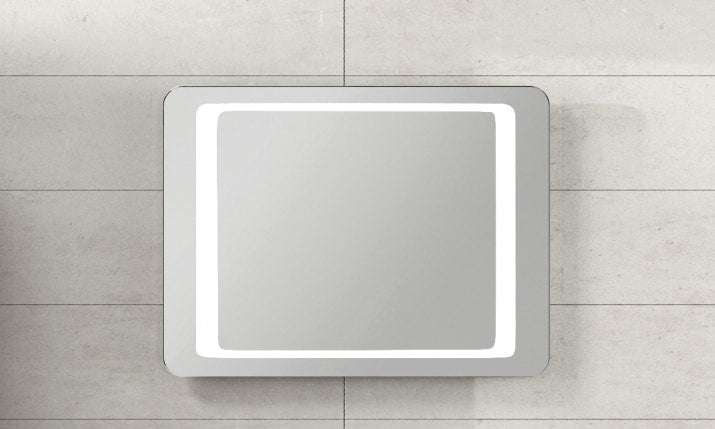 OGLINDA  AGATA 80X60X3 CU LUMINA FLUORESCENTA 2X15W