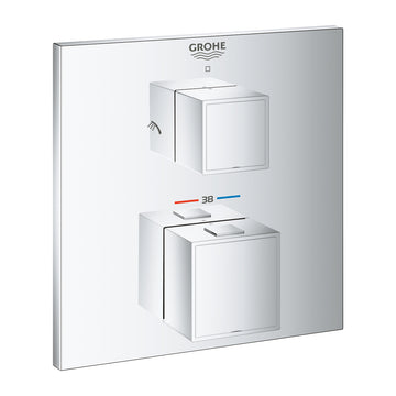 ORNAMENT BATERIE CADA INCASTRATA GROHTHERM CUBE CU 2 IESIRI PT SMARTBOX