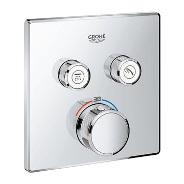 ORNAMENT PATRAT SMART CONTROL TERMOSTATAT 2 VALVE CROM