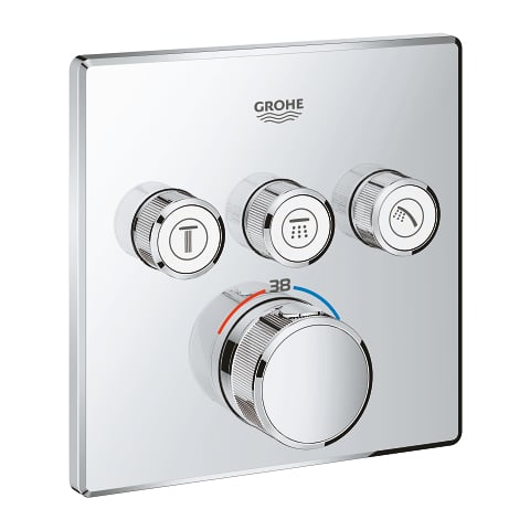 ORNAMENT PATRAT SMART CONTROL TERMOSTATAT 3 VALVE CROM