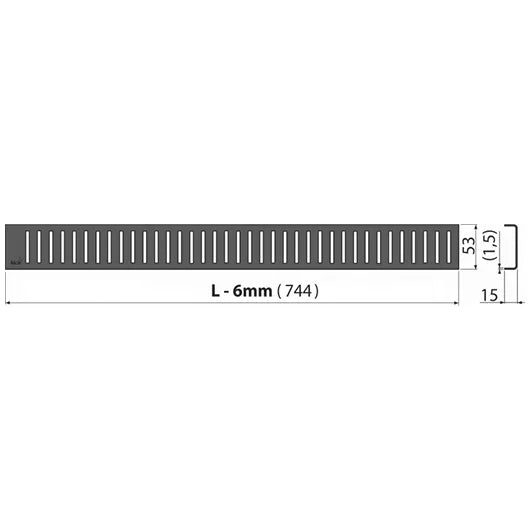 ORNAMENT BATERIE DUS EUROSMART NEW PENTRU 33963000 MATTE BLACK