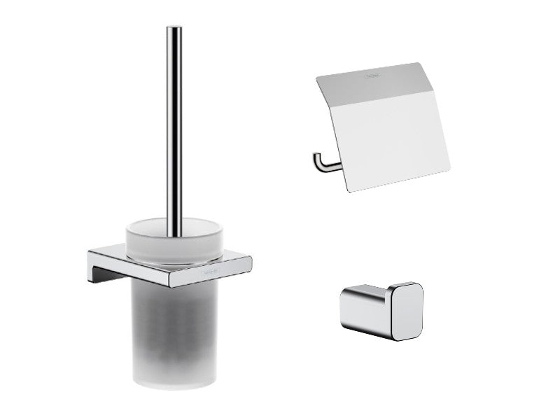 SUPORT STATIV I PERIE WC + HARTIE IGIENICA CROM