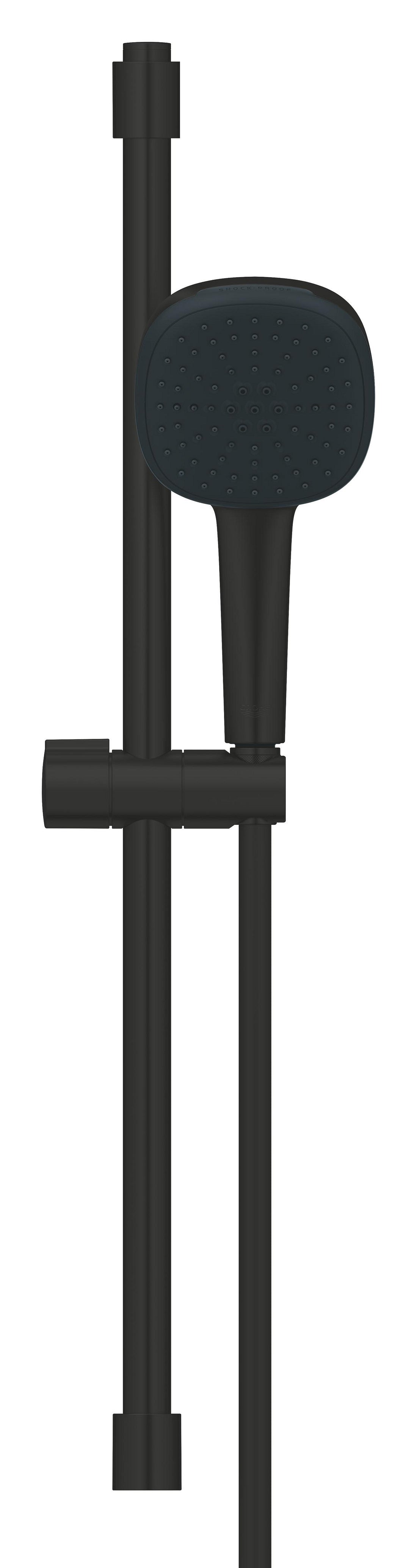 BATERIE TERMOSTATICA CADA GROHTHERM 1000 MATTE BLACK
