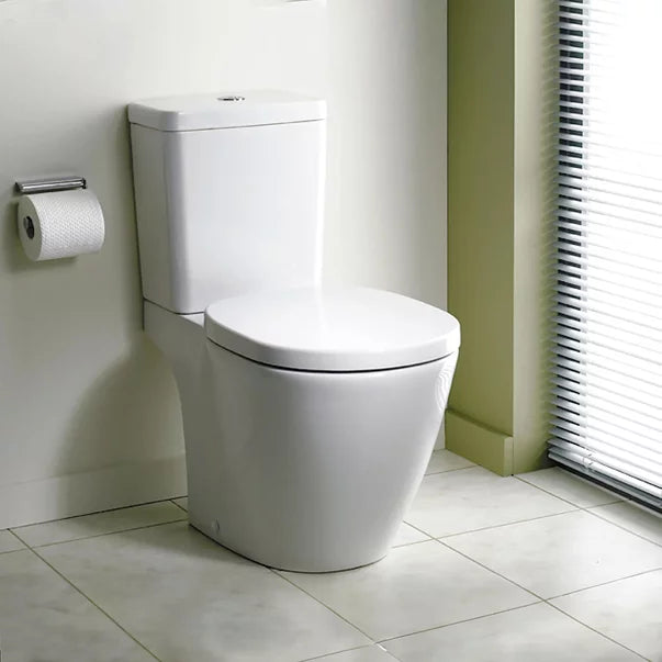 VAS WC TESI AQUABLADE, EVACUARE LATERALA, 66.5X36.5, ALB MAT