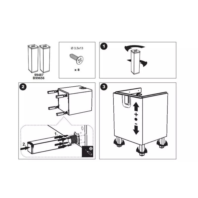 PICIOARE DESIGN MOBILIER SION H27CM CROM