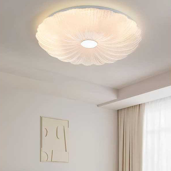 Plafoniera LED 30W Petala Alb Moderna D23cm Cu 3 Functii lumina