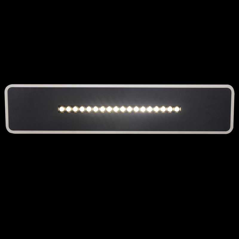 Plafoniera Led Dreptunghi 60cm Negru Lumina Neutra 22W