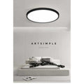 Plafoniera LED IP44 40W Ultra Slim Grosime 2.1cm D40cm 6500K 4000lm