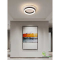 Plafoniera Negru 30W Rotunda Led Lumina Calda Neutra Rece