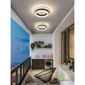 Plafoniera Negru 30W Rotunda Led Lumina Calda Neutra Rece