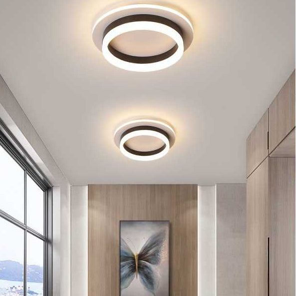 Plafoniera Negru 30W Rotunda Led Lumina Calda Neutra Rece