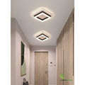 Plafoniera Negru 41W Patrat Led Lumina Calda Neutra Rece