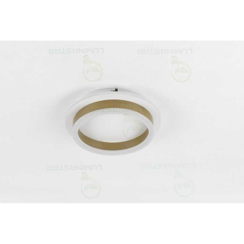 Plafoniera Rotunda 30W Led Lumina Calda Neutra Rece Auriu