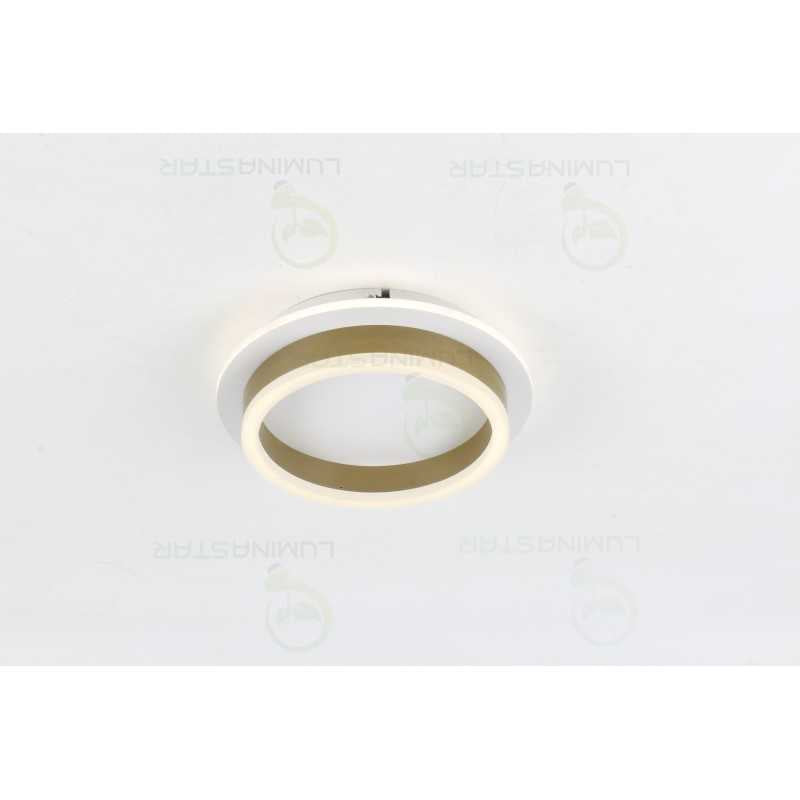 Plafoniera Rotunda 30W Led Lumina Calda Neutra Rece Auriu