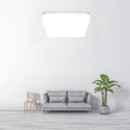 Plafoniera Slim Milky 32W=280W, 370x370 mm, 6500K, lumina rece