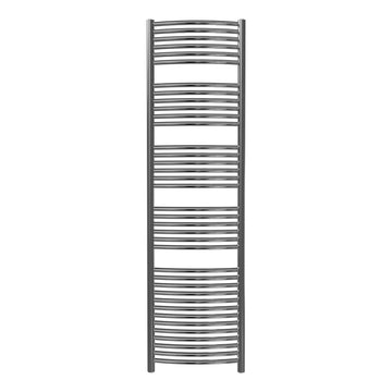 Calorifer baie portprosop decorativ inox 500/1800 mm PREMIER XL ROUND (include kit de instalare)