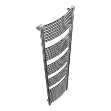 Calorifer baie portprosop decorativ inox 450/1800 mm PREMIER XL ROUND (include kit de instalare)