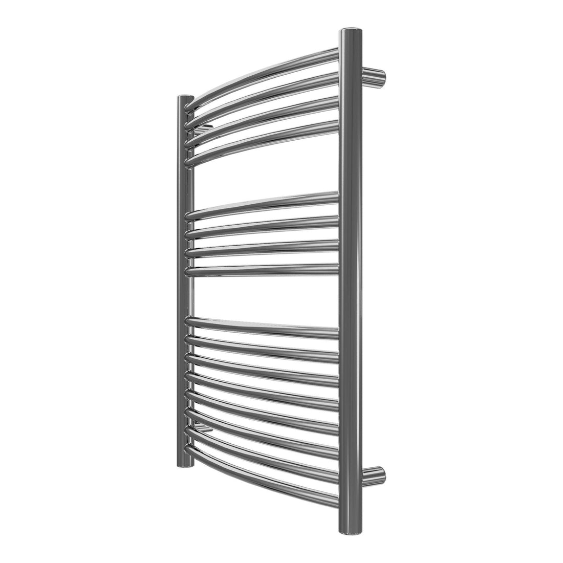 Calorifer baie portprosop decorativ inox 600/800 mm PREMIER XL ROUND (include kit de instalare)