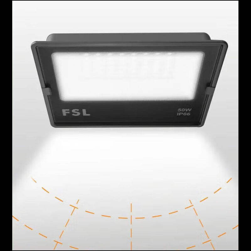 PROIECTOR FSL 200W CU LED 6500K LUMINA RECE IP66