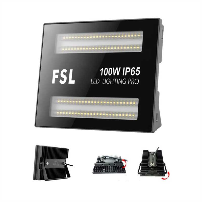 PROIECTOR LED FSL FSF 808A1 100W P 6500K LUMINA RECE