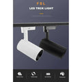 PROIECTOR SINA FSL FST 901 15W NEGRU 3000K LUMINA CALDA