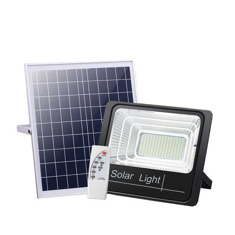 Proiector Solar 60W 275LED 5M Cablu Lampa Incarcare Solara si Panou Solar