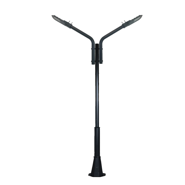 Stalp iluminat stradal LED 3m SV-008.N3 2L PRO STREET rezistent exterior