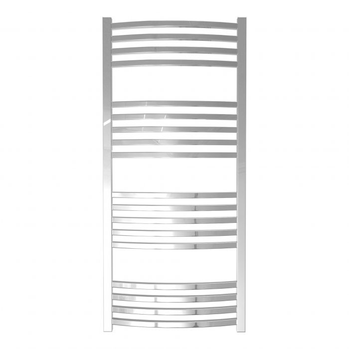 Calorifer baie portprosop decorativ cromat / QUEBIS ROUND (disponibil pe baza de comanda la furnizor)