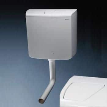 Rezervor la semiinaltime Geberit AP 110, actionare start-stop