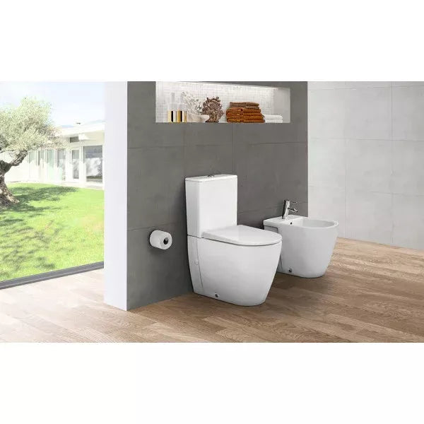 REZERVOR WC CORAL 3/4.5 L, ALIMENTARE STANGA JOS, ALB