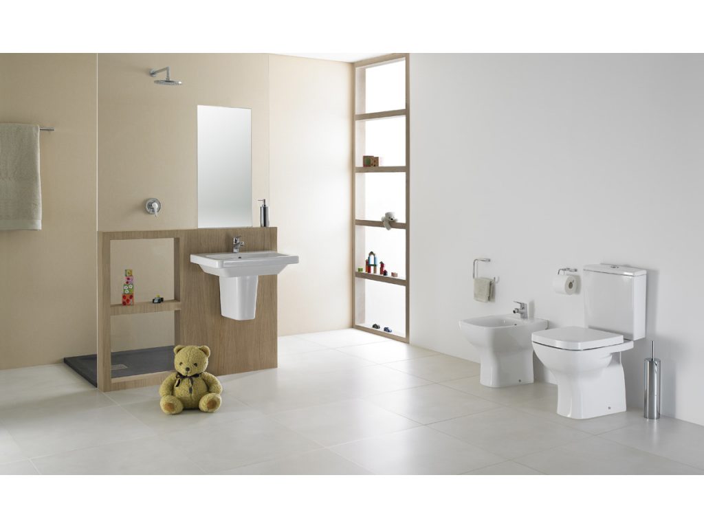 REZERVOR WC STREET SQUARE ALB, CU ALIMENTARE PE JOS