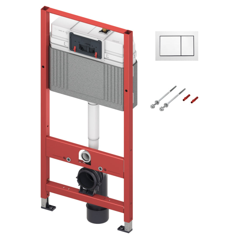 Rezervor WC incastrat, TECE 9400400, 50 x 112 cm, 10 L, clapeta actionare inclusa grossmann