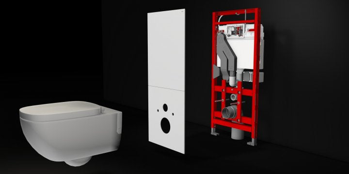 Rezervor WC incastrat, TECE Lux 9600400, 50 x 112 cm, 10 L grossmann