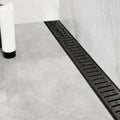 Rigola dus Kruger, inox, Ø 40 mm, L 800mm, neagra Kruger - imagine 3