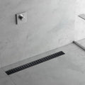 Rigola dus Kruger, inox, Ø 40 mm, L 800mm, neagra Kruger - imagine 2